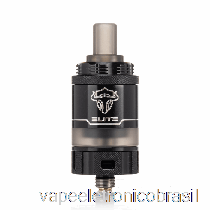 Vape Eletrônico Thunderhead Creations Tauren Elite Mtl 22mm Rta [pro] Prata-preto